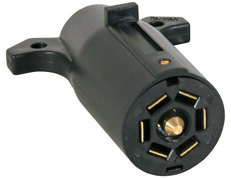 7-Way Plastic Trailer Connector - Trailer - Side TC2007P
