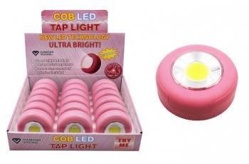 Pink COB LED Tap Light Discontinued