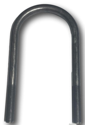 8000# U-Bolt 3.56"W x 8.00"L x 9/16" Diameter w/ 2.00"L Fine Thread (UBR-350800-56F) ***