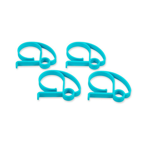 Life is Better at the Campsite RV Tablecloth Clamps | Retro Design | 4-Pack Secure Hold Clips | 44004