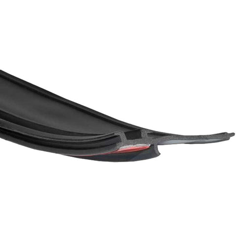 2 7/8" Peel N Stick Wiper Seal W/Track Black 60'L (99-4414-265)