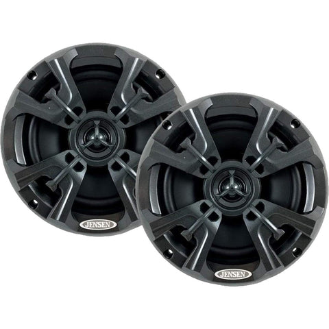 6.5" Coaxial Marine Speakers Black Pair (MSX60RVR)