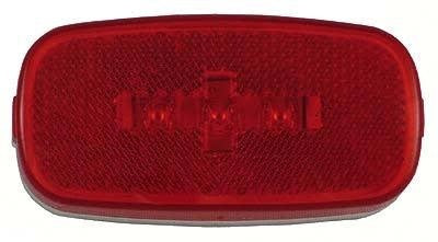 J-625-RB LED 4 x 2 Marker Light Red/Black Base