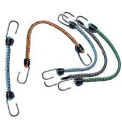 12" Multi-Color Hook Bungee 10pc  ATD12C
