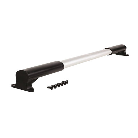 RV Screen Door Cross Bar | Black Handles | Easy Grip Entry Support Bar | Durable Replacement | 42183