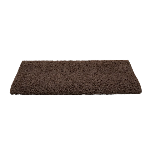 Scrub Rug Premium Step Rug  22" x 23" W/UV&TPE Back Brown (42967)