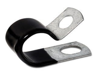 1" Vinyl Coated Clamp 1/2 Inch Wide - 20 Pack