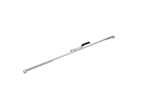 68" Cam Lock Bar & Handle w/Hooks Zinc
