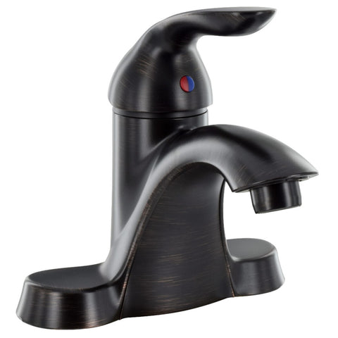 4" Single Handle Hybrid Bathroom Faucet Rubbed Bronze (PF232521)