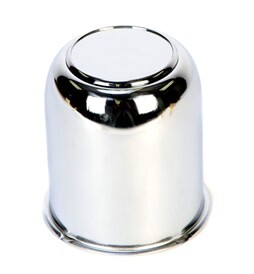 5 Lug Center Cap 3.19" Stainless Cap W/Plug (WA-319SS)