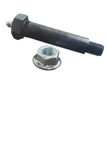 6 Pack 3.25" Greaseable Axle Bolt (Step-Down) w/7/16" Locking Flange Nut (Kit)