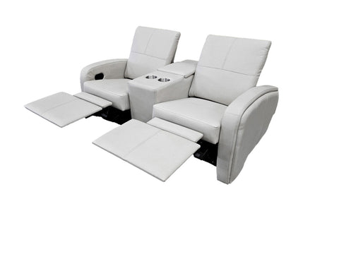 Raedon Home Theater Couch 68" Great Lakes Birch w/Sunguard Beige Thread (#14)