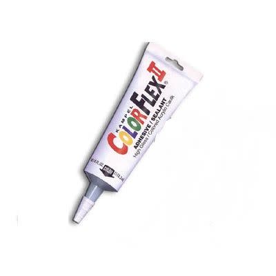 ColorFlex II Colored Acrylic Caulk White 4 oz Tube
