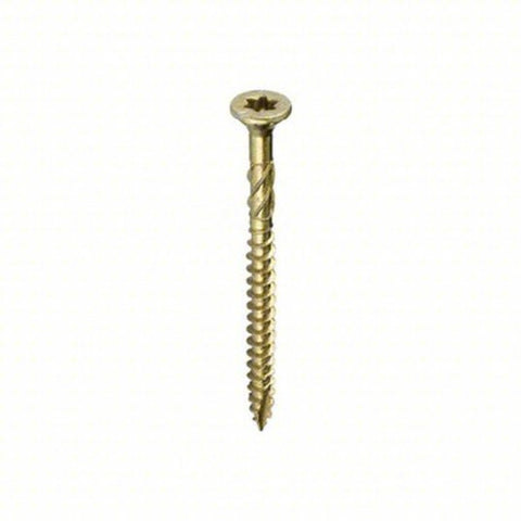 #9 x 2-1/4" Yellow Zinc Star Drive Multipurpose Interior Wood Screws (11858)