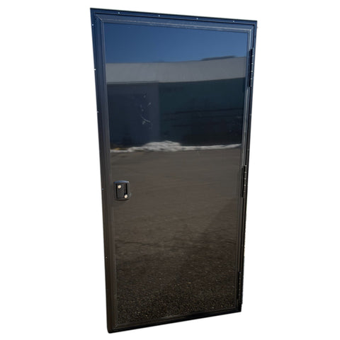 Entry Door 475 Series 32.5" W x 67.5" H Right Hand Black W/Black Frame