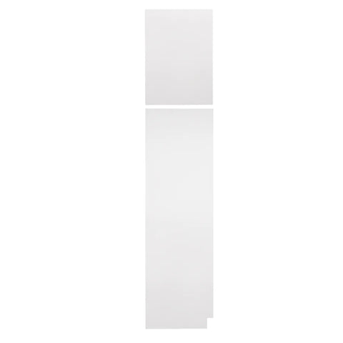 Left Pantry End Panel .25" x 23.25" x 84"  - Pure White