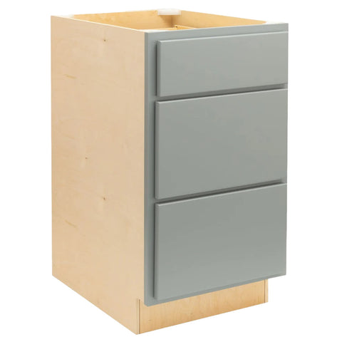 3 Drawer 21" Pots and Pans Base Cabinet - Magnetic Grey