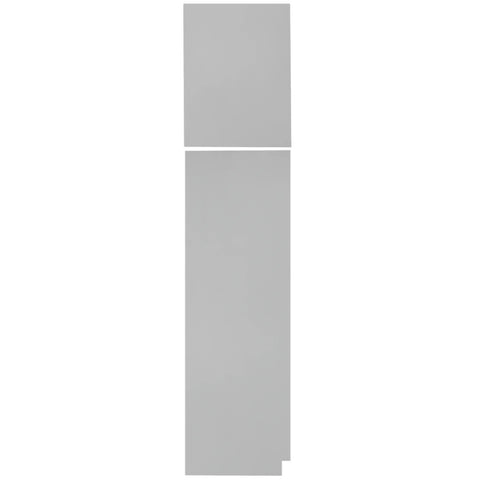 Left Pantry End Panel .25" x 23.25" x 84"  - Magnetic Grey