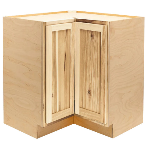 36" Lazy Susan Base Cabinet - Rustic Hickory