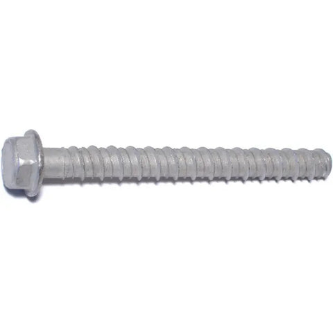 1/2" x 5" Zinc Plated Hex Washer Head LDT Tapcon Masonry Screw (06775)