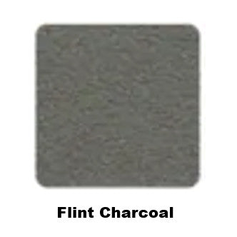 RAM Barn Metal Roofing 28 Gauge 12' Long WeatherXL Crinkle Finish - Flint Charcoal