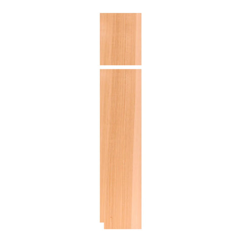 Right Pantry End Panel .25" x 23.25" x 96"  - Raw Cherry