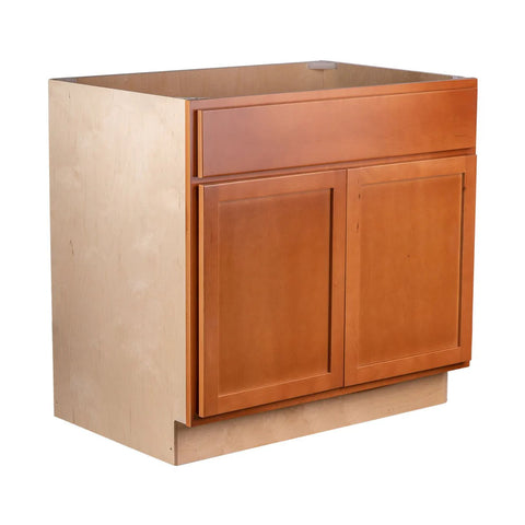 Sink Base Cabinet 36" - Provincial Stain
