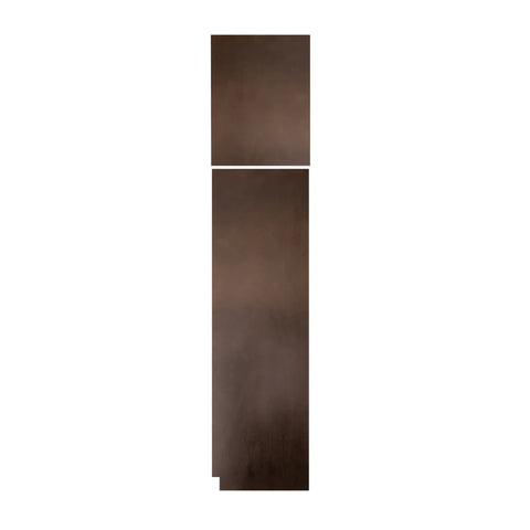 Right Pantry End Panel .25" x 23.25" x 96" - Espresso Stain