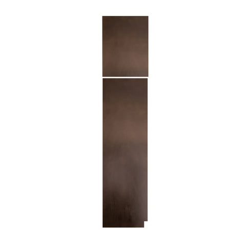 Left Pantry End Panel .25" x 23.25" x 96"  - Espresso Stain