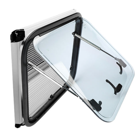 RV Window | Aluminum Alloy + Acrylic Panel | 47.5" x 18" | RAW1200500