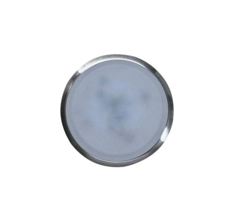 4 ⅛” Interior LED Touch Light 9 Diode Stainless w/Frosted Lens Flush Mount
