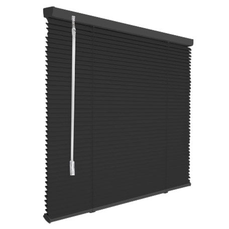 1" Aluminum Blind 38" W x 24" H Black
