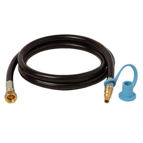 48″ Low Pressure Quick Connect Pigtail Hose for RVs, Vans & Trailers | 3/8″ ID Female SAE Gas Flare Fitting | 100304-48