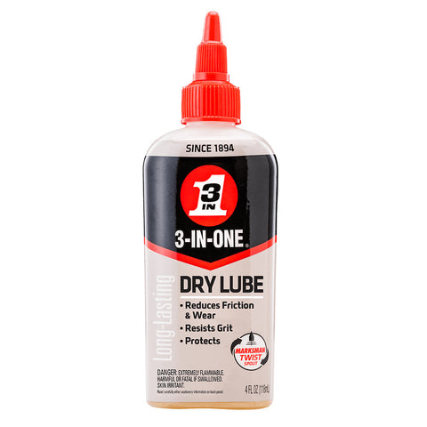 3-IN-ONE 4oz Dry Lube Drip Oil 12002 (Case of 12)